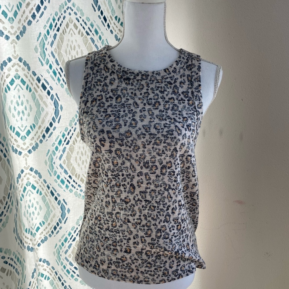 Z Supply Faded Leopard Tank Top